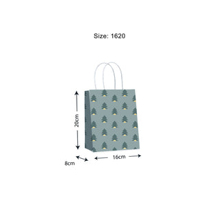 Little Pine Slate Green Gift Bags - 10 Pack