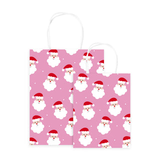 Saint Nick Bright Pink Gift Bags - 10 Pack