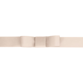 Recycled PET Grosgrain Ivory Ribbon 10M