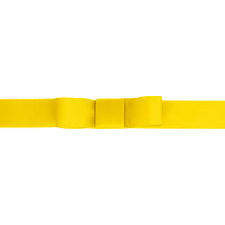 Recycled PET Grosgrain Yellow Ribbon 10M