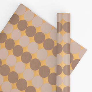 Baubles Latte & Mocha 10M Wrapping Paper