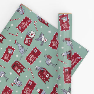 Bush Christmas Eucalyptus 10M Wrapping Paper