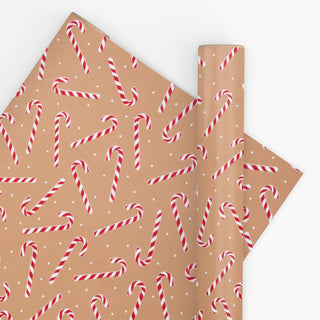 Candy Cane Ginger 10M Wrapping Paper