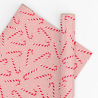 Candy Cane Pink 10M Wrapping Paper
