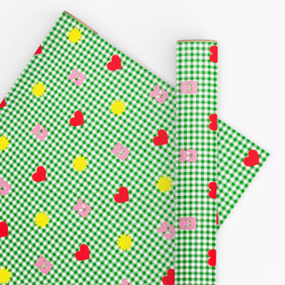 Clementine Emerald 10M Wrapping Paper