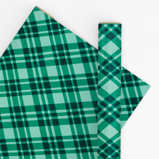 Plaid Evergreen 10M Wrapping Paper
