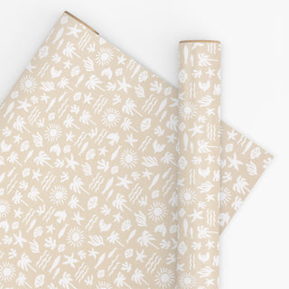 Sand to Sea - Sand 10M Wrapping Paper