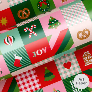 Jingle Festive (Gloss) 10M Wrapping Paper