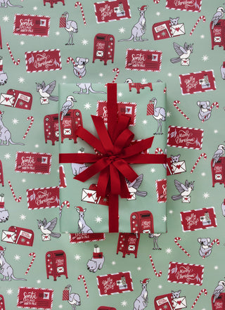 Bush Christmas Eucalyptus 10M Wrapping Paper