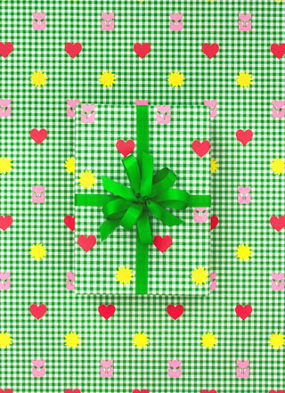 Clementine Emerald 10M Wrapping Paper