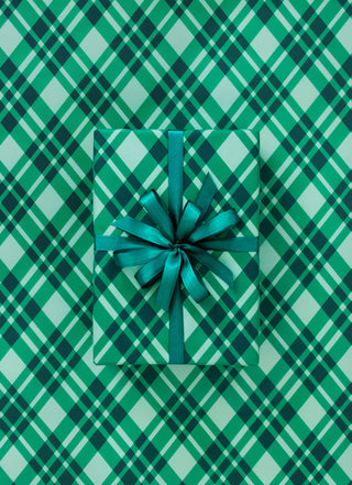 Plaid Evergreen 10M Wrapping Paper