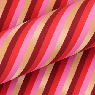 Peppermint Parade Scarlet Red 10M Wrapping Paper