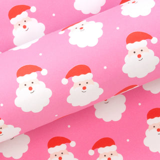 Saint Nick Bright Pink 10M Wrapping Paper