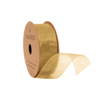 Organdy Antique Gold Ribbon - 10M