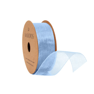 Organdy Light Blue Ribbon - 10M