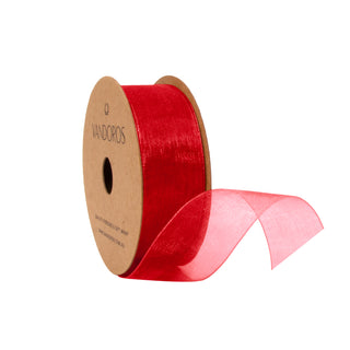 Organdy Red Ribbon - 10M