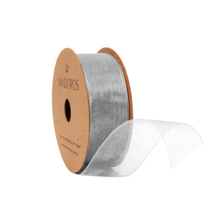Organdy Silver Ribbon - 10M