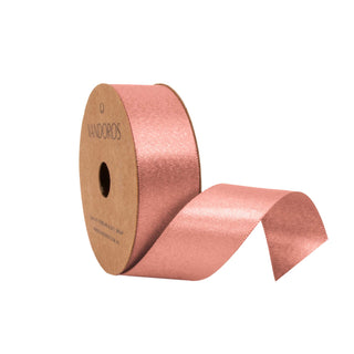 Satin Pearl Copper Ribbon - 10M
