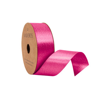 Satin Pearl Fuchsia Ribbon - 10M