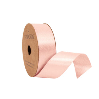Satin Pearl Powder Pink Ribbon - 10M