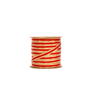 Pinstripe Red & Gold Bobbin