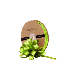 Stellar Lime Pull Bow Ribbon