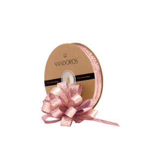 Stellar Pink Pull Bow Ribbon