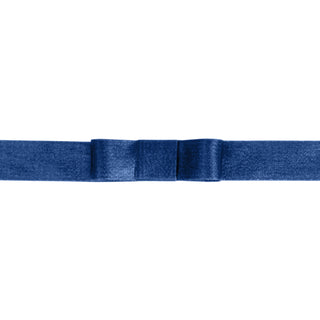 Satin Pearl Navy Ribbon - 10M