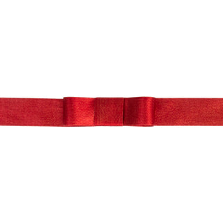 Satin Pearl Red Ribbon - 10M