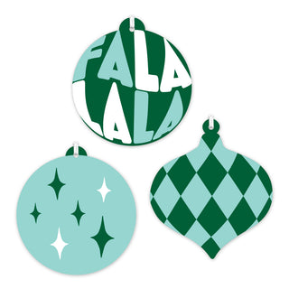 Merry Modernist Evergreen Gift Tags