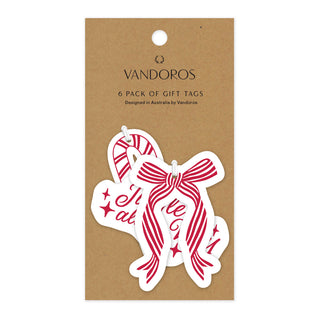 Sweet Treat Red Gift Tags