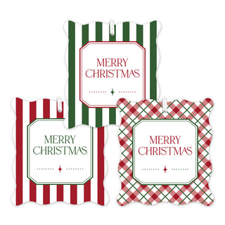 Yuletide Red/Green Gift Tags