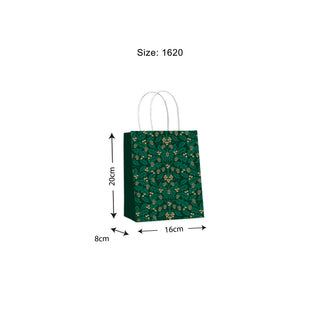 Harvest Evergreen Gift Bags - 10 Pack