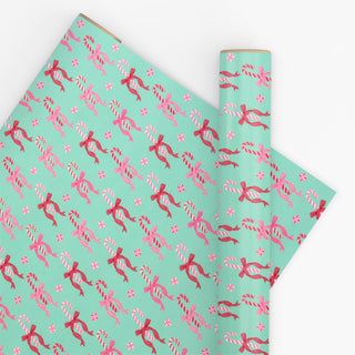 Sweet Treat Aqua 10M Wrapping Paper (Uncoated)