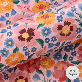 Rosemere Floral Petal 10M Wrapping Paper (Matte)