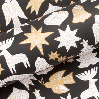 Adorn Black & Gold 10M Wrapping Paper