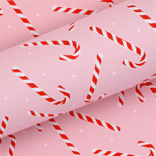 Candy Cane Pink 10M Wrapping Paper