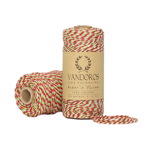 Baker's Twine Green & Red