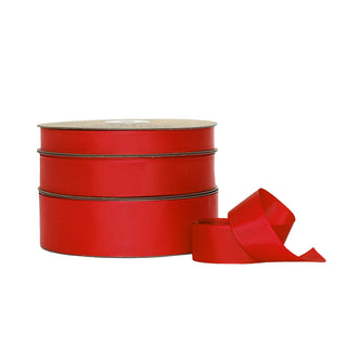 Grosgrain Ribbon Poppy Red