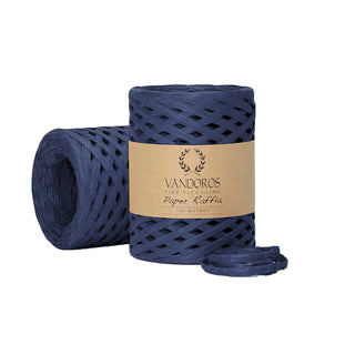 Paper Raffia Navy