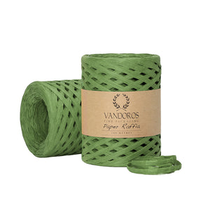 Paper Raffia Olive