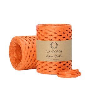 Paper Raffia Orange